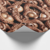 Weird Creepy Alien Slimy Octopus Tentacle Cadeaupapier (Hoek)