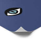 Weird Creepy Halloween Botanische Kunst Poster (Hoek)