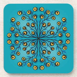 Weird Creepy Horror Art Halloween Bier Onderzetter