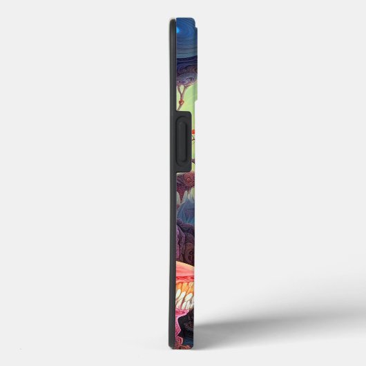 Weird Creepy House Surreal Art Case-Mate iPhone Case (Achterkant / Rechts)