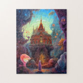 Weird Creepy House Surreal Art Legpuzzel (Verticaal)