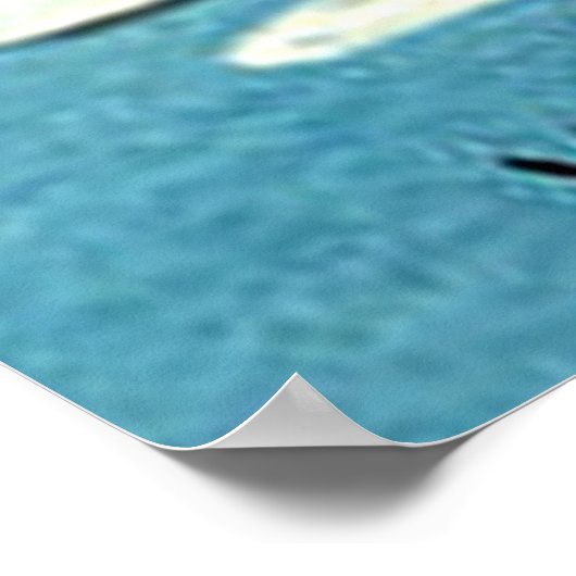 Weird Cute Funny Sugar Bowl Heart Valentijn Poster (Hoek)