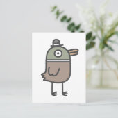 Weird Duck Briefkaart (Staand voorkant)
