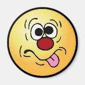 Weird Face Grumpey Magneet (Voorkant)