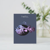 Weird Fish Briefkaart (Staand voorkant)