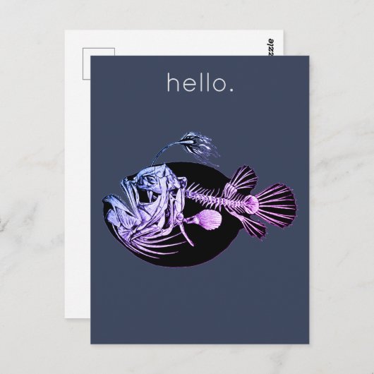 Weird Fish Briefkaart (Voorkant / Achterkant)
