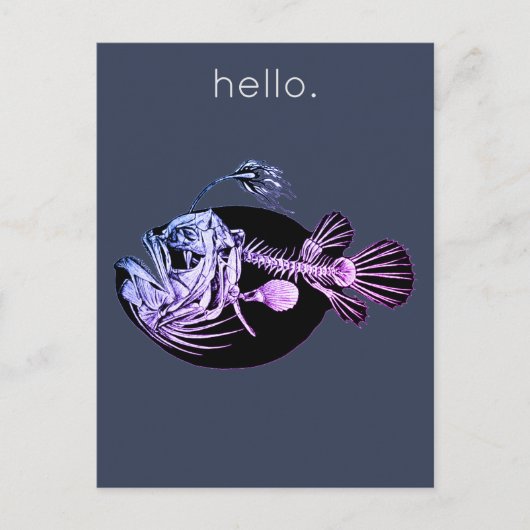 Weird Fish Briefkaart (Voorkant)