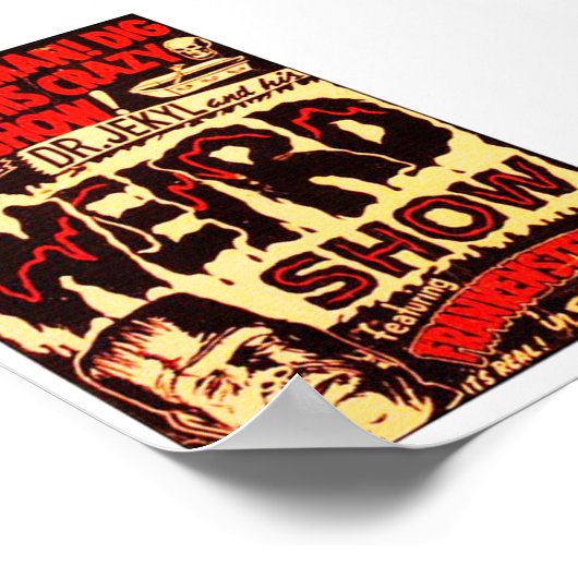 Weird Frankenstein Movie Poster (Hoek)