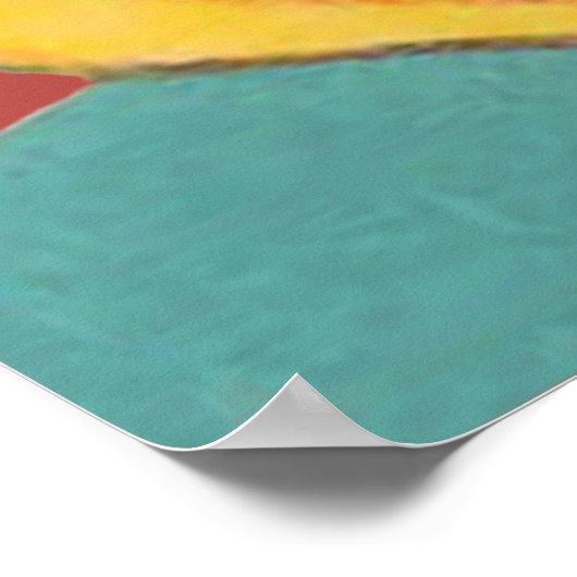 Weird Funny Banana Pear Appel Valentijn Poster (Hoek)