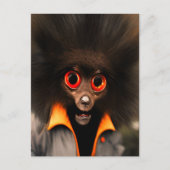 Weird Furry Creature Briefkaart (Voorkant)