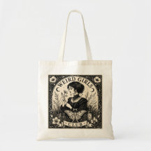 Weird Girls Club Gotische Art Nouveau Boodschappen