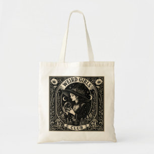 Weird Girls Club Gotische Art Nouveau Boodschappen Tote Bag