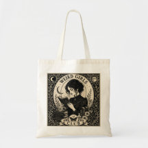 Weird Girls Club Gotische Art Nouveau Boodschappen
