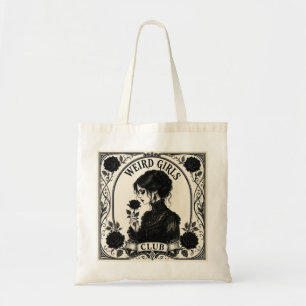Weird Girls Club Gotische Art Nouveau Boodschappen Tote Bag