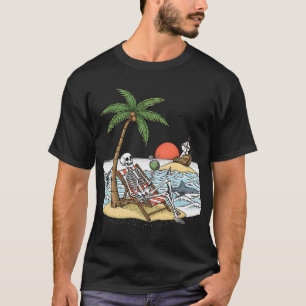 Weird Girls Club Gotische Slaapfeest Theetijd T-shirt
