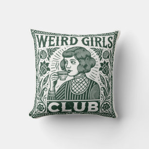 Weird Girls Club Kussen