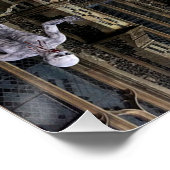 Weird Graveyard Zombies Perfect Poster (Hoek)