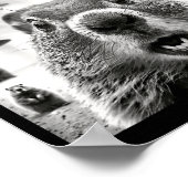 Weird Groundhogs Selfie With Alien Ufo Funny Groun Poster (Hoek)