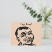 Weird Guy Briefkaart (Staand voorkant)