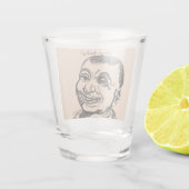 Weird Guy Shot Glas (Achterkant)
