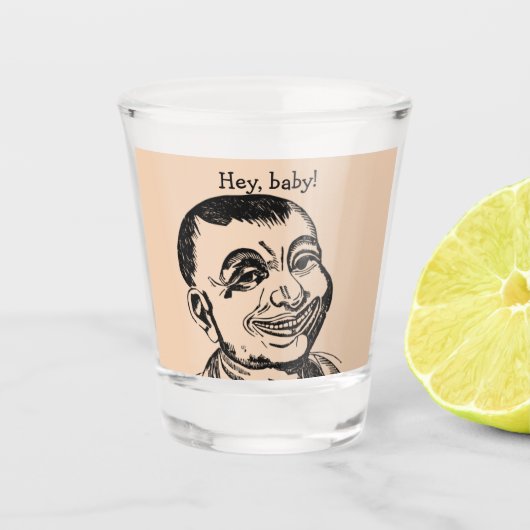 Weird Guy Shot Glas (Voorkant)