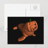 Weird Halloween Walrus Briefkaart (Voorkant / Achterkant)