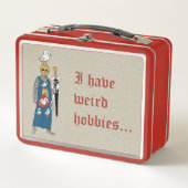 "Weird Hobbies" Metal Lunchbox (Voorkant)