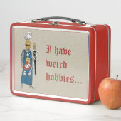 "Weird Hobbies" Metal Lunchbox (In situ)