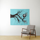 Weird Ink Tekening boommonster Wandkleed (In Situ (horizontaal))