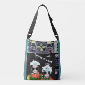 Weird is Good Crossover bag Crossbody Tas (Voorkant)