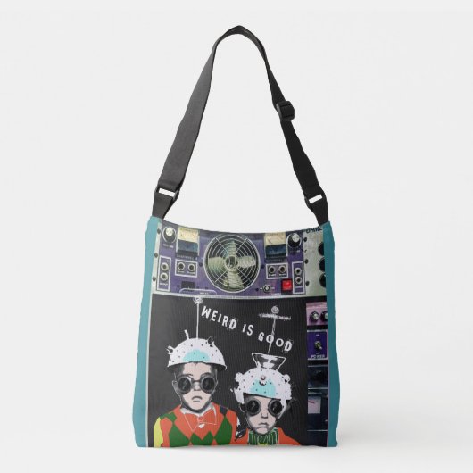 Weird is Good Crossover bag Crossbody Tas (Voorkant)
