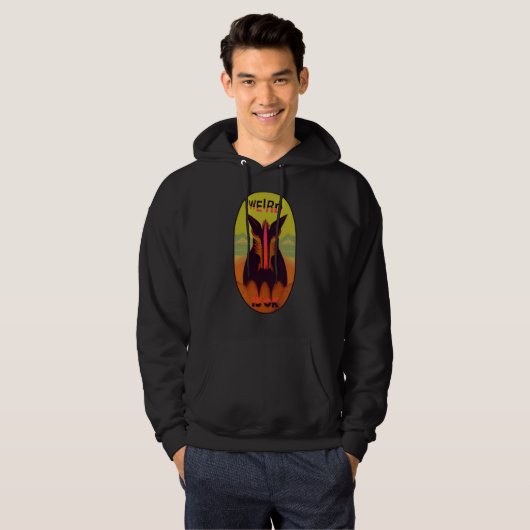Weird is OK 01 Hoodie (Voorkant volledig)
