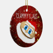 Weird Kerstmis Clammy Claus Holiday Tree Ornament (Rechts)