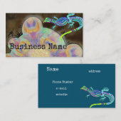 Weird Lizards Visitekaartje (Voorkant / Achterkant)