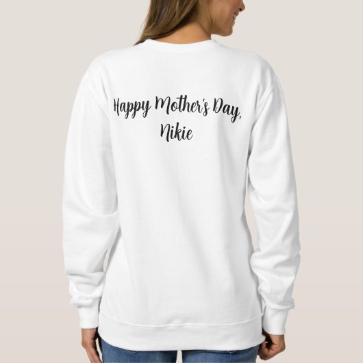 Weird Ma Moederdag Trui (Achterkant)