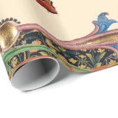 WEIRD MEDIEVAL BESTIAIR MAKEN MUZIEK, konijn, hond Cadeaupapier (Rol Hoek)