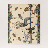 WEIRD MEDIEVAL BESTIARY, APOLIYPTISCH BEAST,UNICOR LEGPUZZEL (Verticaal)