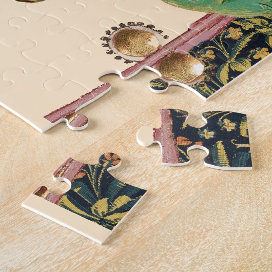 WEIRD MEDIEVAL BESTIARY, APOLIYPTISCH BEAST,UNICOR LEGPUZZEL (Zijkant)