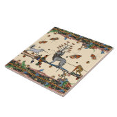 WEIRD MEDIEVAL BESTIARY, APOLIYPTISCH BEAST,UNICOR TEGELTJE (Zijkant)