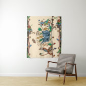 WEIRD MEDIEVAL BESTIARY HUNTER CAT, BIRD, FALCON WANDKLEED (In situ)