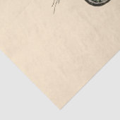 WEIRD MEDIEVAL BESTIARY, Killer Rabbits met zwaard Tissuepapier (Detail)