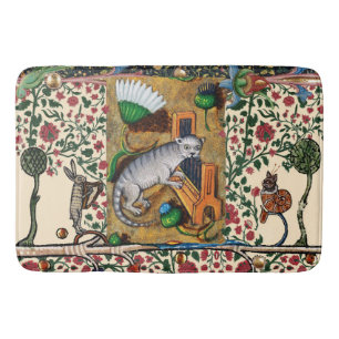 WEIRD MEDIEVAL BESTIARY MUSIC,CAT PLAYS ORGAN BADMAT