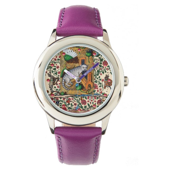 WEIRD MEDIEVAL BESTIARY MUSIC,CAT PLAYS ORGAN HORLOGE (Voorkant)