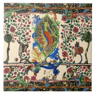 WEIRD MEDIEVAL BESTIARY MUSIC, DRAGON PLAYFLUTE TEGELTJE