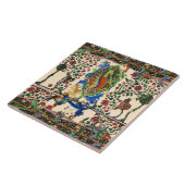 WEIRD MEDIEVAL BESTIARY MUSIC, DRAGON PLAYFLUTE TEGELTJE (Zijkant)