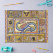 WEIRD MEDIEVAL BESTIARY, SCITALIS LEGENDARY SERPEN TISSUEPAPIER (Craft)