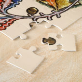 WEIRD MEDIEVAL BESTIARY WAR Slakken, Killer Rabbit Legpuzzel (Zijkant)