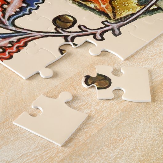 WEIRD MEDIEVAL BESTIARY WAR Slakken, Killer Rabbit Legpuzzel (Zijkant)