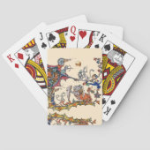 WEIRD MEDIEVAL BESTIARY WAR Slakken, Killer Rabbit Pokerkaarten (Achterkant)