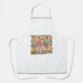 Weird Moms Build Character Moederdag Schort (Voorkant)